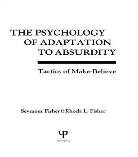 Cover of The Psychology of Adaptation to Absurdity