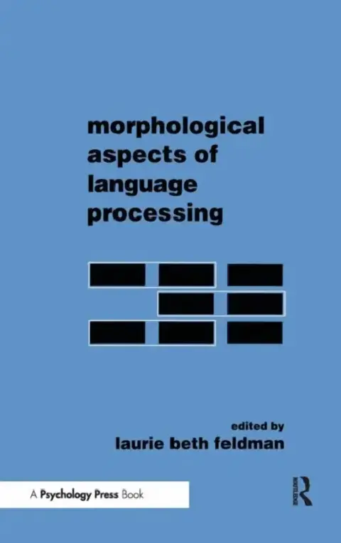 Cover of Morphological Aspects of Language Processing