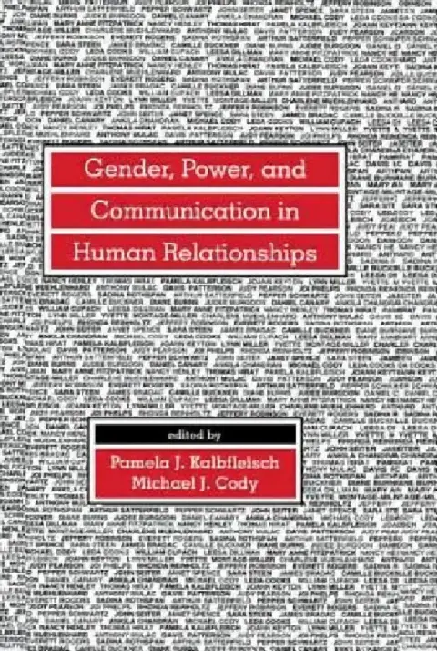 Cover of Gender, Power, and Communication in Human Relationships