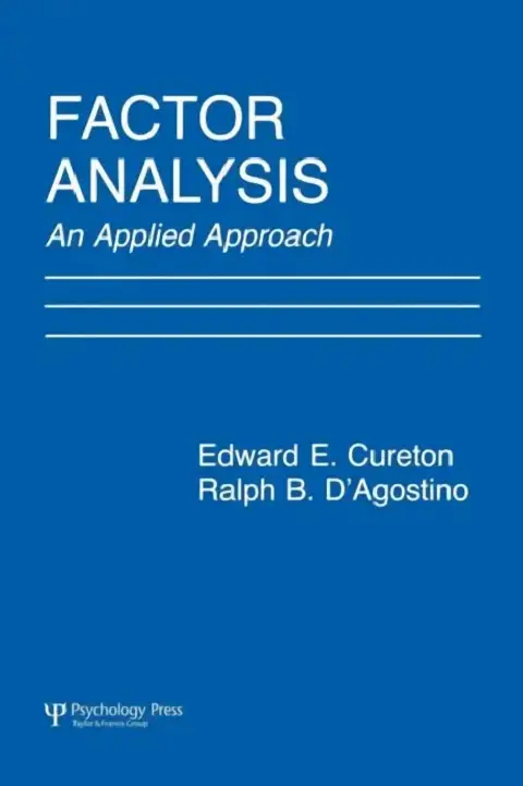 Cover of Factor Analysis