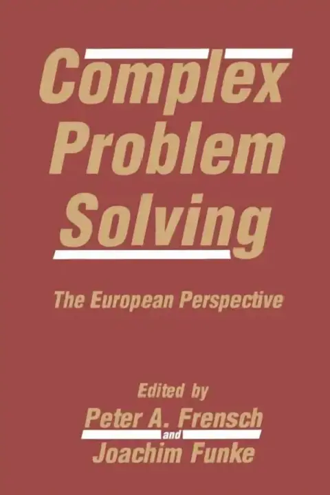 Cover of Complex Problem Solving
