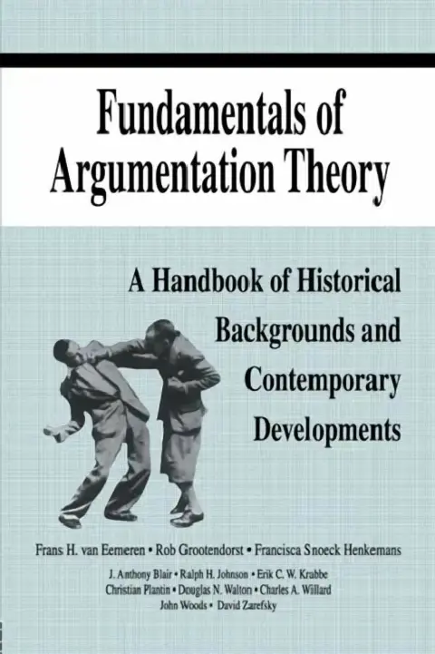 Cover of Fundamentals of Argumentation Theory