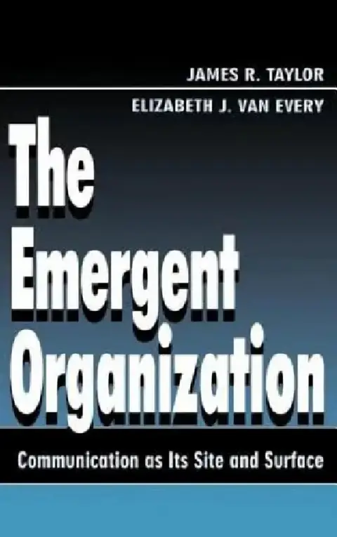 Cover of The Emergent Organization