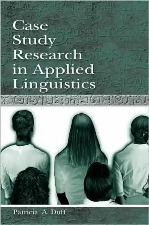 Cover of Case Study Research in Applied Linguistics