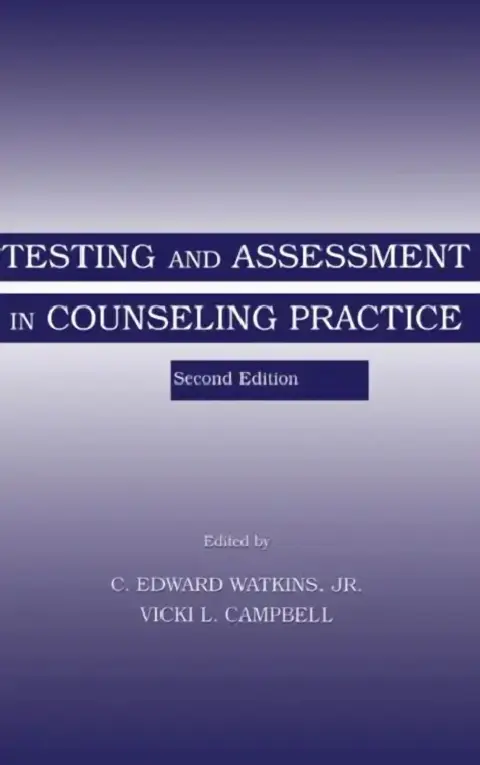 Cover of Testing and Assessment in Counseling Practice
