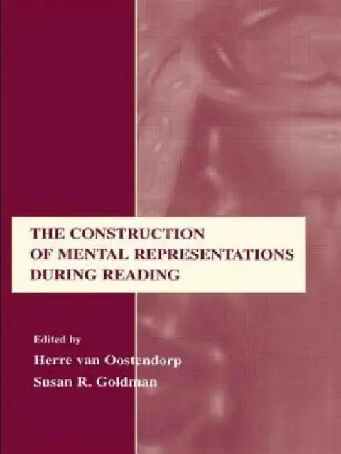 Cover of The Construction of Mental Representations During Reading