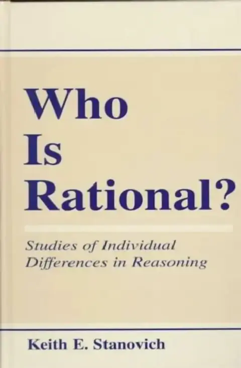Cover of Who Is Rational?
