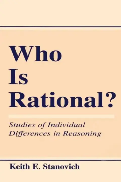 Cover of Who Is Rational?