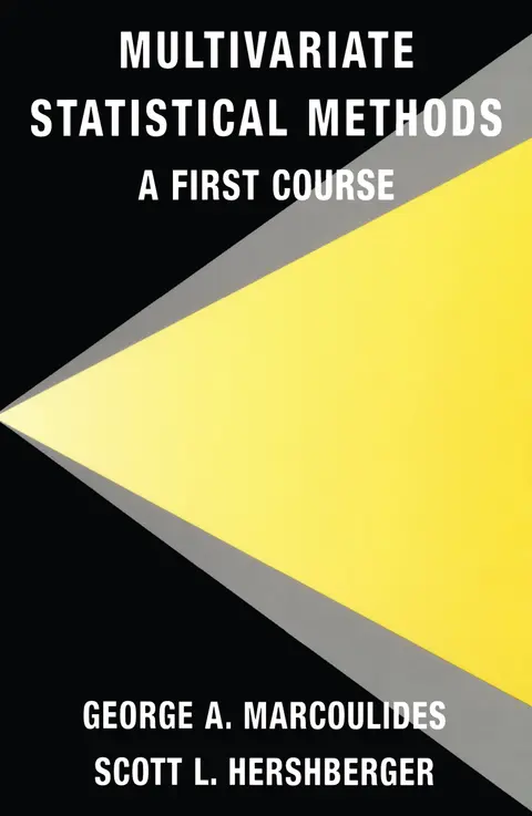 Cover of Multivariate Statistical Methods