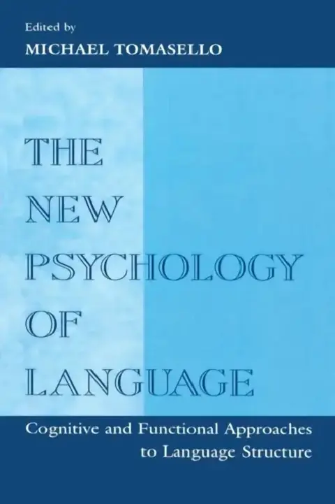 Cover of The New Psychology of Language