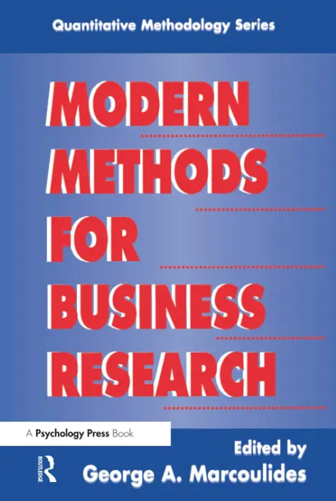 Cover of Modern Methods for Business Research