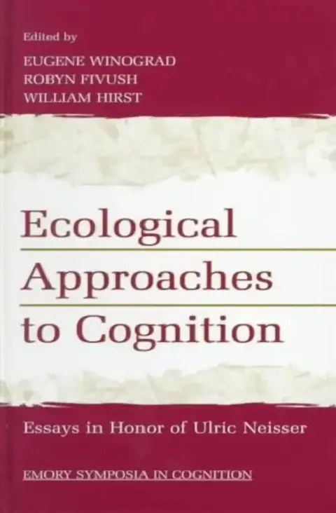 Cover of Ecological Approaches to Cognition