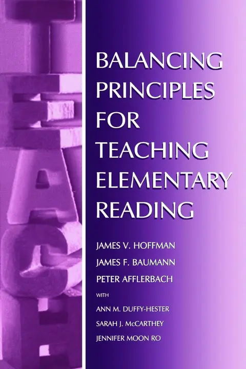 Cover of Balancing Principles for Teaching Elementary Reading