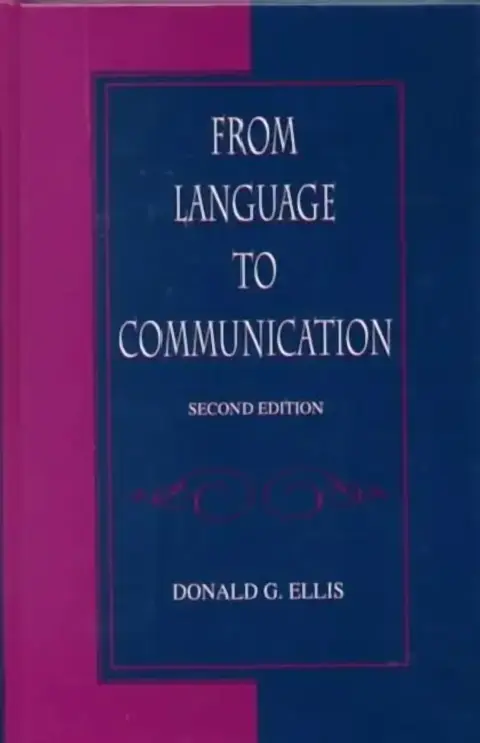 Cover of From Language To Communication