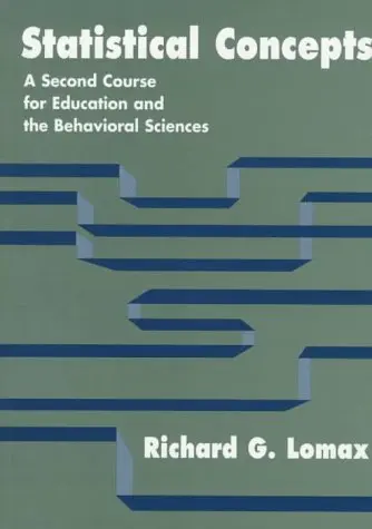 Cover of Statistical Concepts