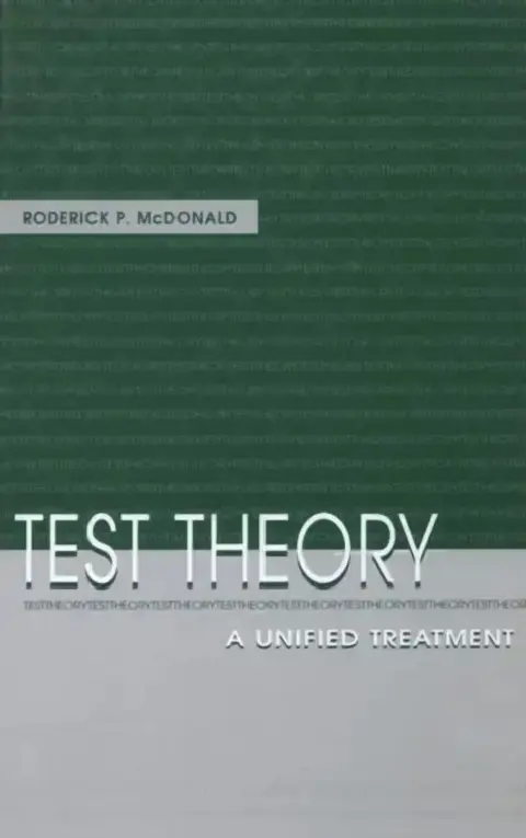Cover of Test Theory