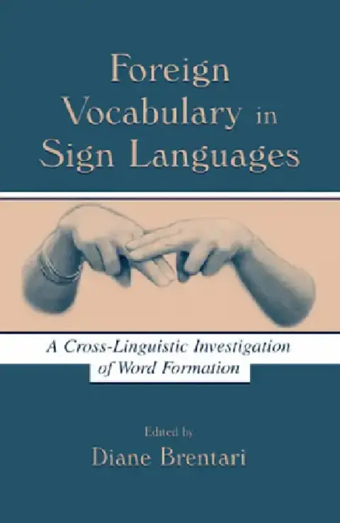 Cover of Foreign Vocabulary in Sign Languages