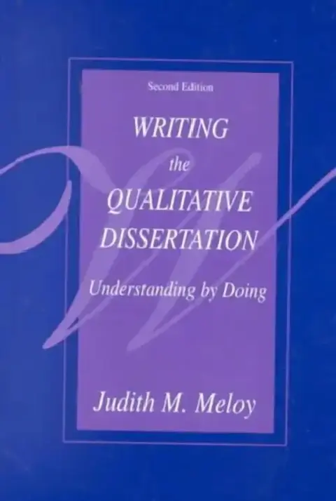 Cover of Writing the Qualitative Dissertation