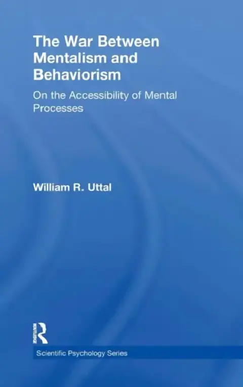 Cover of The War Between Mentalism and Behaviorism