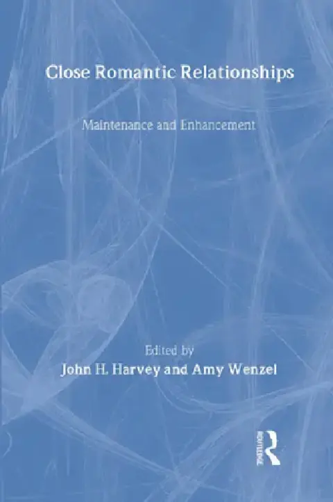 Cover of Close Romantic Relationships