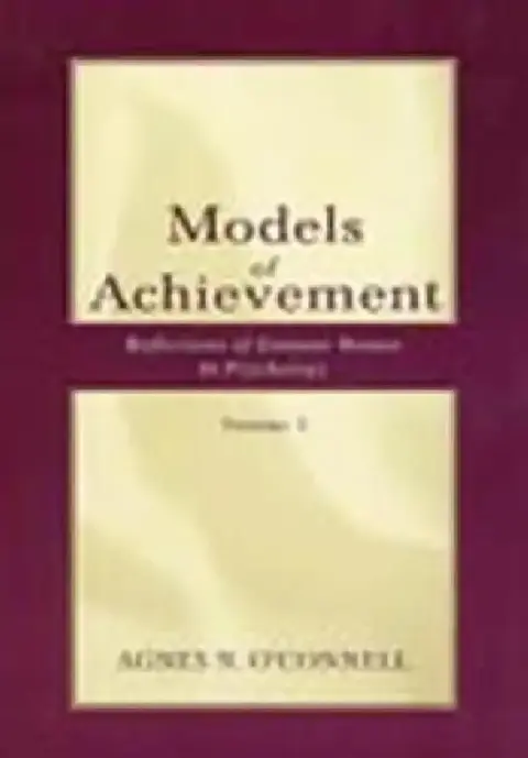 Cover of Models of Achievement