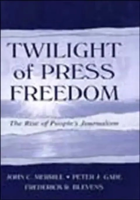 Cover of Twilight of Press Freedom