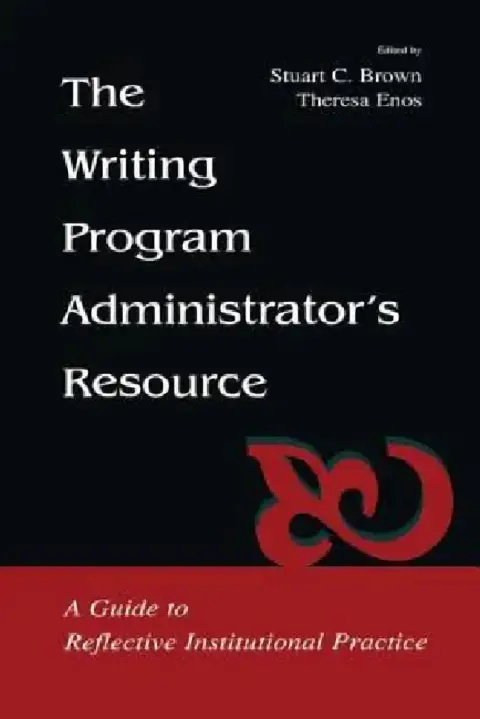 Cover of The Writing Program Administrator's Resource