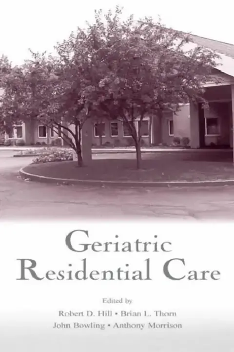 Cover of Geriatric Residential Care