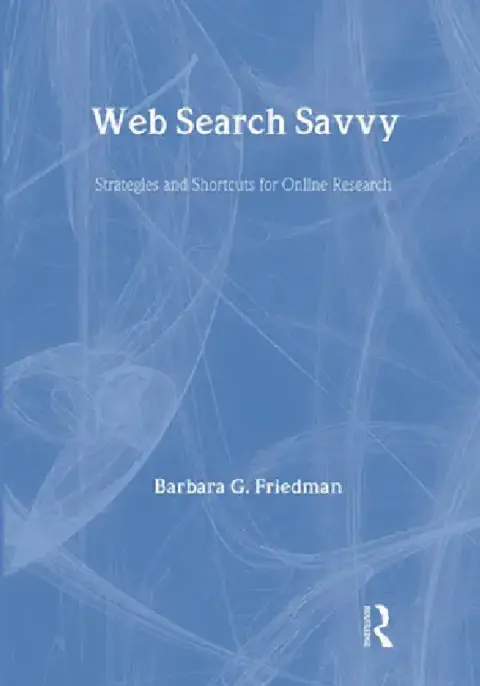 Cover of Web Search Savvy