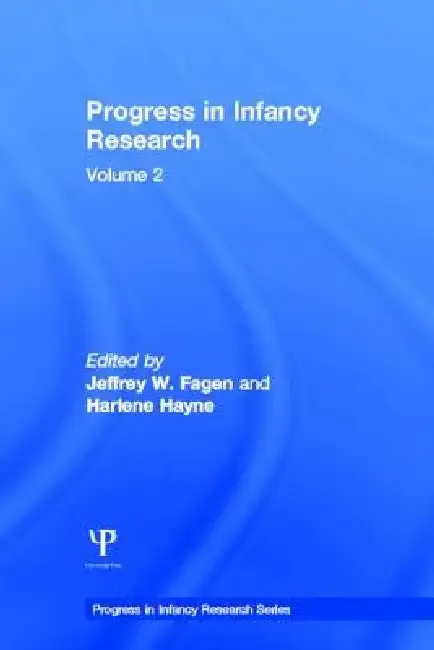 Cover of Progress in Infancy Research: