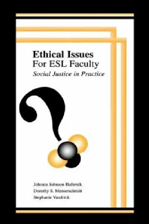 Cover of Ethical Issues for Esl Faculty