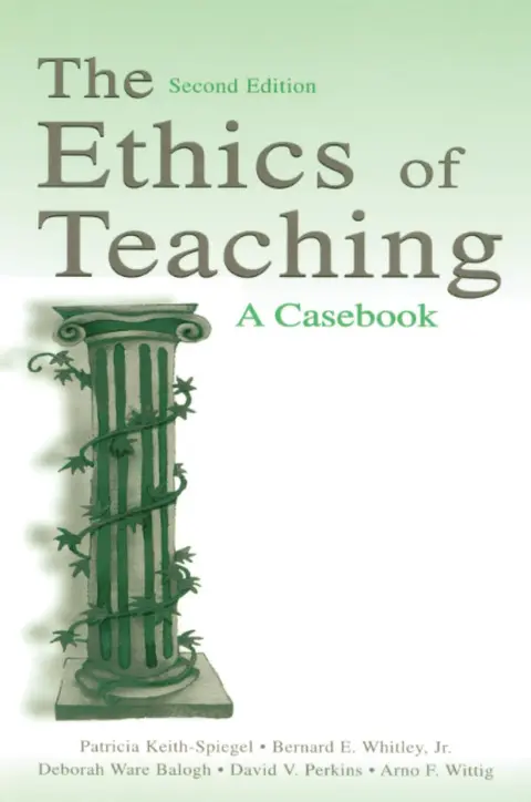 Cover of The Ethics of Teaching