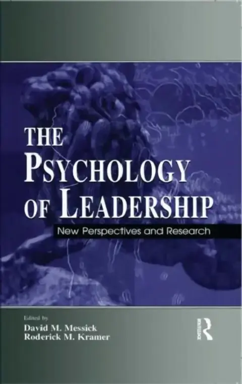 Cover of The Psychology of Leadership