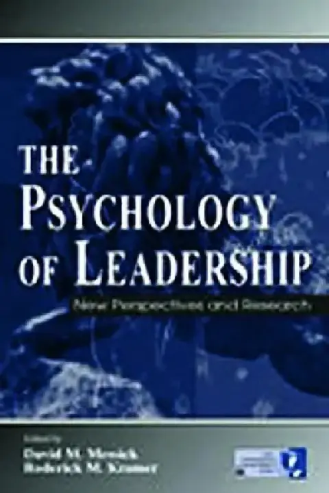 Cover of The Psychology of Leadership