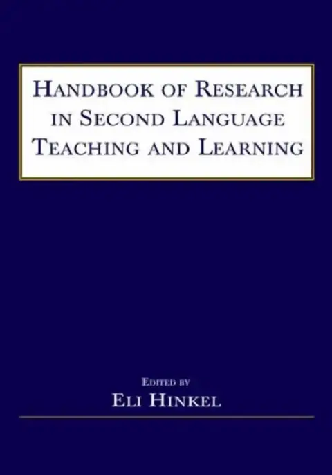 Cover of Handbook of Research in Second Language Teaching and Learning