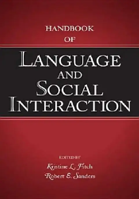 Cover of Handbook of Language and Social Interaction