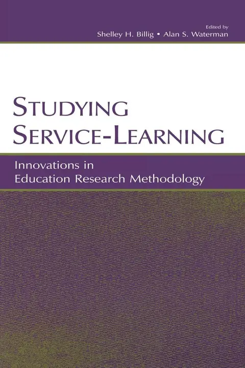 Cover of Studying Service-Learning