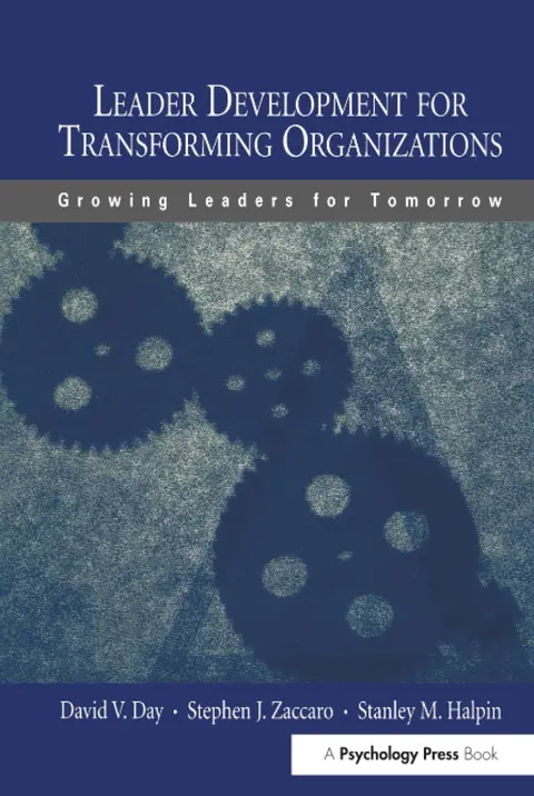 Cover of Leader Development for Transforming Organizations