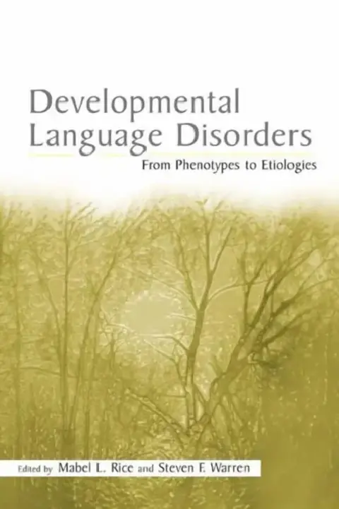 Cover of Developmental Language Disorders