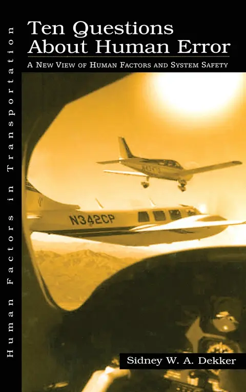 Cover of Ten Questions About Human Error