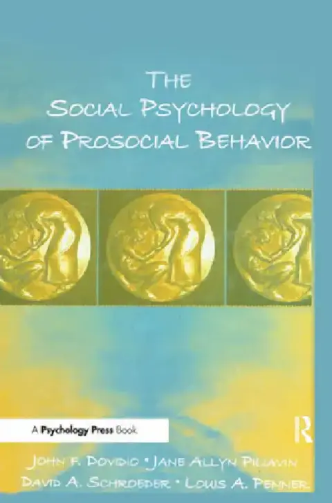Cover of The Social Psychology of Prosocial Behavior