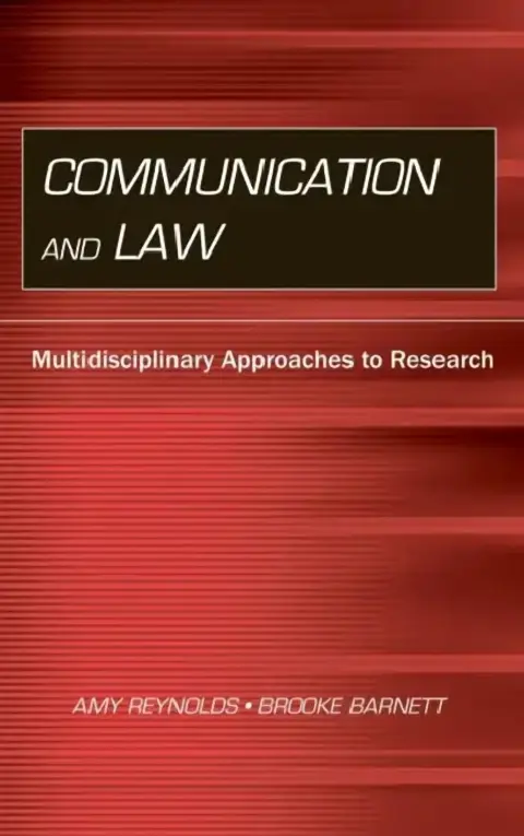 Cover of Communication and Law