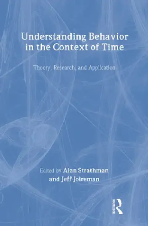 Cover of Understanding Behavior In The Context Of Time