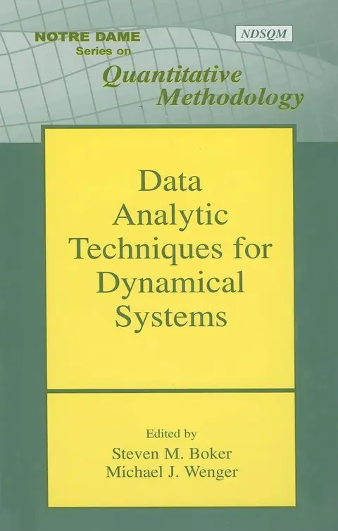 Cover of Data Analytic Techniques for Dynamical Systems