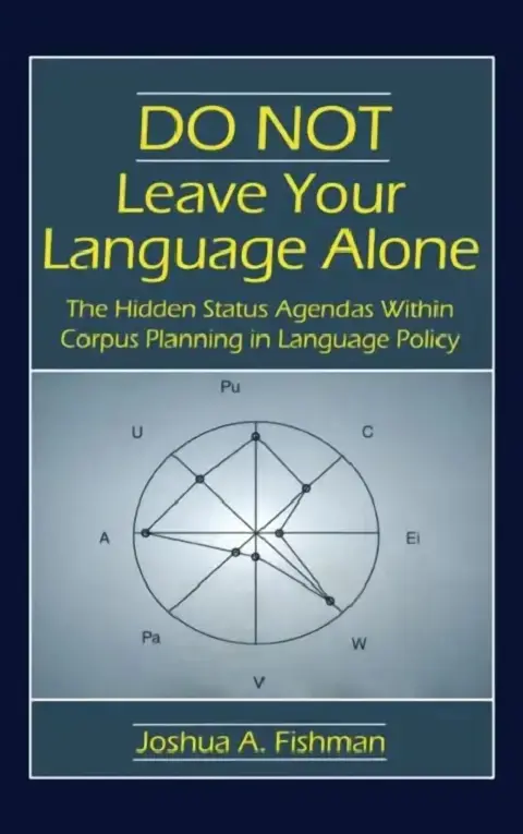 Cover of DO NOT Leave Your Language Alone