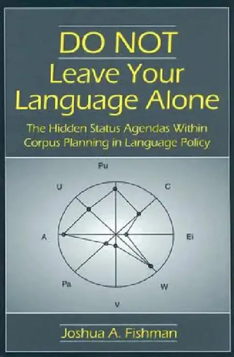 Cover of DO NOT Leave Your Language Alone
