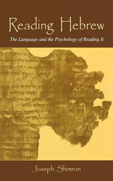 Cover of Reading Hebrew
