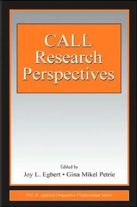 Cover of CALL Research Perspectives