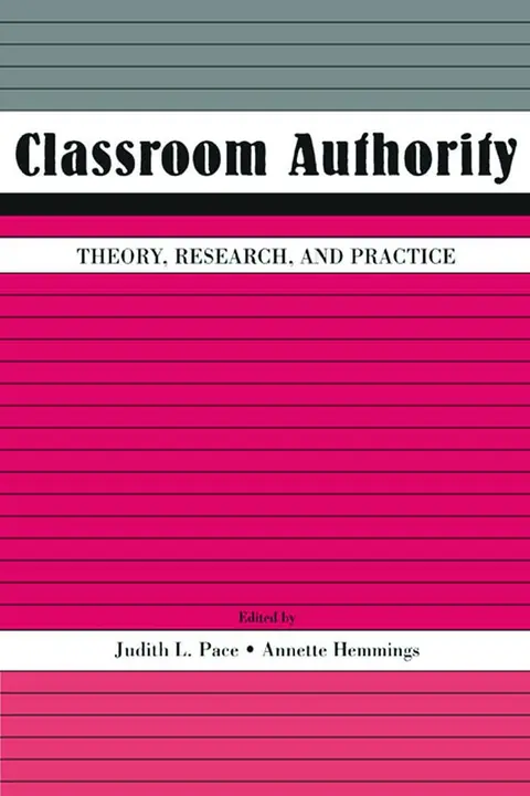 Cover of Classroom Authority