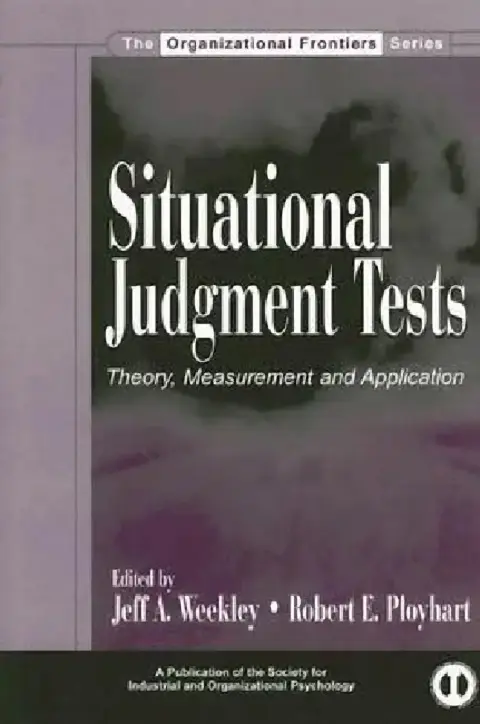 Cover of Situational Judgment Tests
